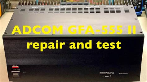Adcom gfa 555 ii service manual. - California program technician 2 exam study guide free.