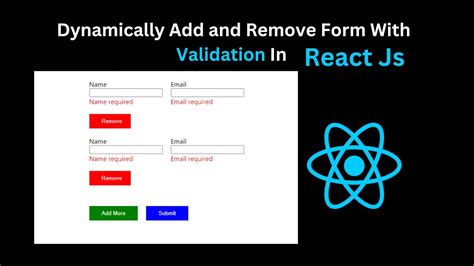 Add / Remove Multiple Input Fields Dynamically using Form Array in Angular Reactive Forms Bear