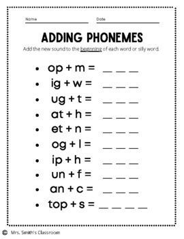 Add And Delete Phonemes Teaching Resources TPT