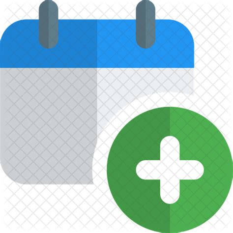 Add Calendar Icon Download in Gradient Style