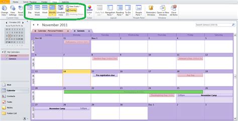 Add Calendar In Outlook Customize and Print