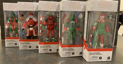 Add Some Star Wars To Your Holiday Display With New Black Series Figs
