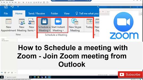 Add Zoom Session to Meetings Scheduled in Outlook