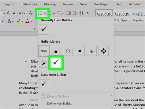 Add a check mark picture in Word Microsoft Support. 