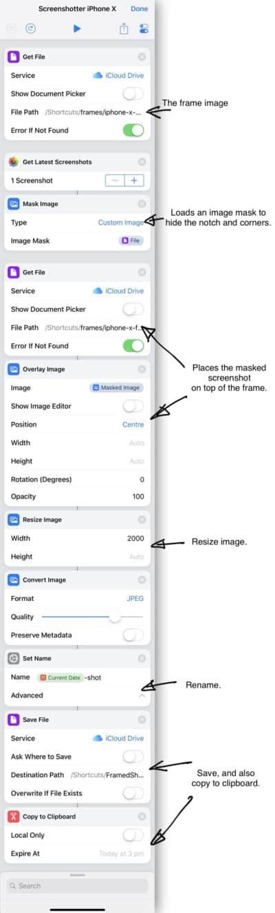 Add a device frame to iPhone XS screenshots with Shortcuts Cult of Mac
