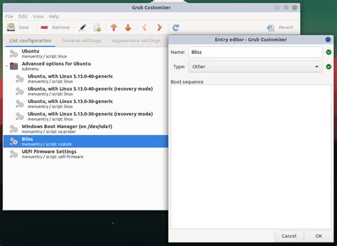 Add bliss os to grub