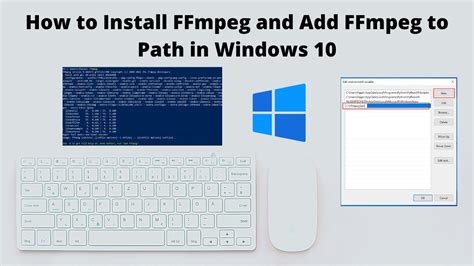 Add ffmpeg to path windows 10.  The above action will open a new website cal...
