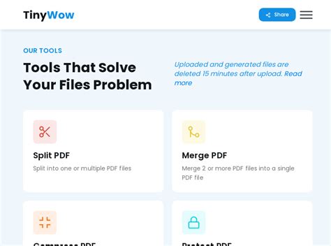 Add images to PDF - TinyWow