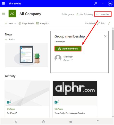Add member to sharepoint site. Things To Know About Add member to sharepoint site. 