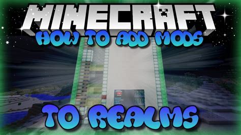Add mods to minecraft realms