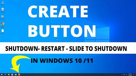 Add shutdown button to Windows 7 task…