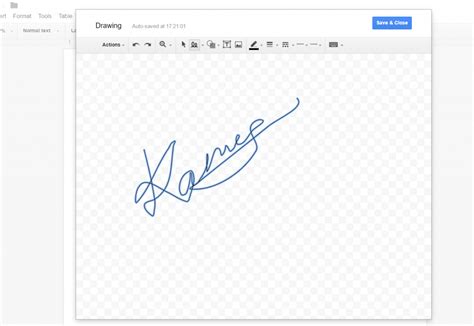 Add signature in your google docs The Learning Hub