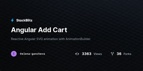 Add to cart in angular stackblitz.  Contribute to DeshPai/Angular-Add-To-Ca...