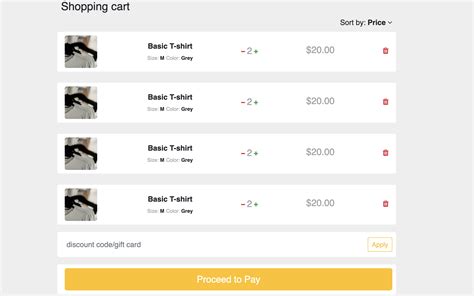 Add to cart javascript github.  A simple e-commerce cart page built with HTML, CSS,...