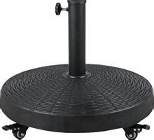 Add wheels to umbrella base.  Designed for effortless mobility and roc...