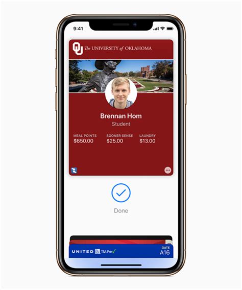 Add your student ID to Apple Wallet on your iPhone or Apple Watch