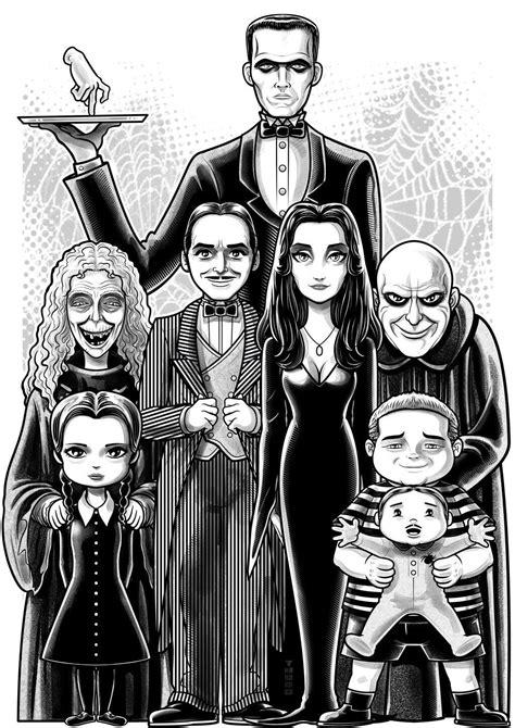 Addams Family Printables