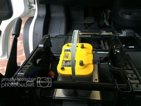 Adding 2nd Battery Under Front Seat - Ram Promaster Forum