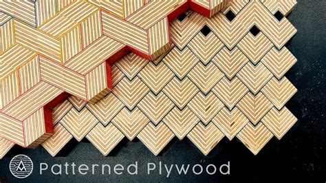 Adding Color to Patterned Plywood YouTube