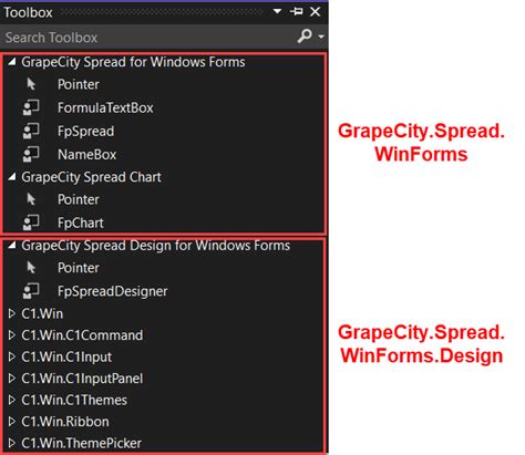 Adding NuGet Package in Spread Windows Forms