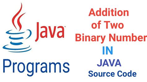 Adding Two Binary Numbers in Java- Hindi - YouTube