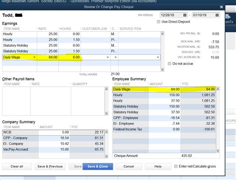 Adding a Flat Rate payroll item - QB Community