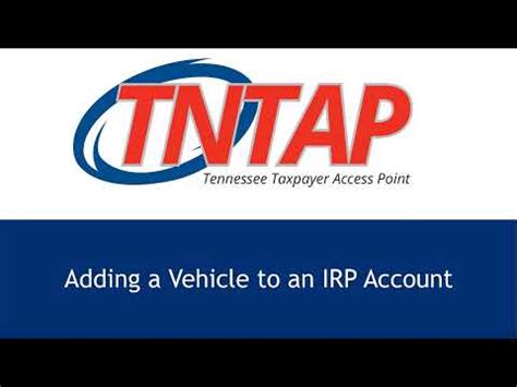 Adding a Vehicle to an IRP Account - YouTube