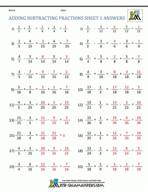 Adding and subtracting fractions performance task 5th grade.  - Adding ...