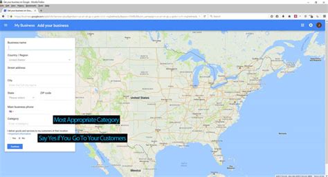 Adding business to google maps coderraf