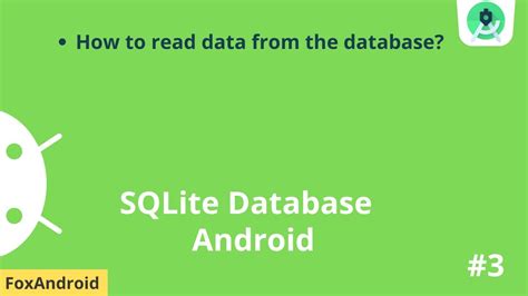 Adding database to android app.  Instead of creating a new database, how ca Learn h...