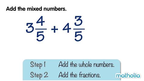 Adding mixed numbers. Things To Know About Adding mixed numbers. 
