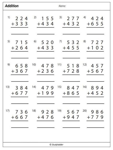 Adding three digit numbers Studyladder Interactive Learning Games