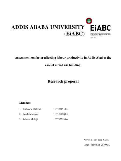 Addis ababa university research guidelines pdf.  Relevant documents such as nat...