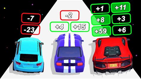 Addition Car Racing Math Game YouTube