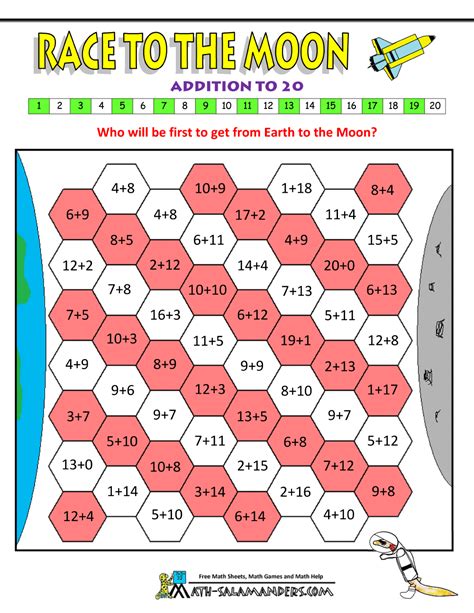 Addition Math Games 2nd Grade