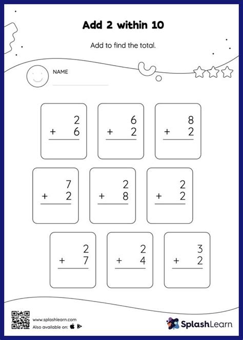 Addition Strategies Worksheets for 2nd Graders Online SplashLearn