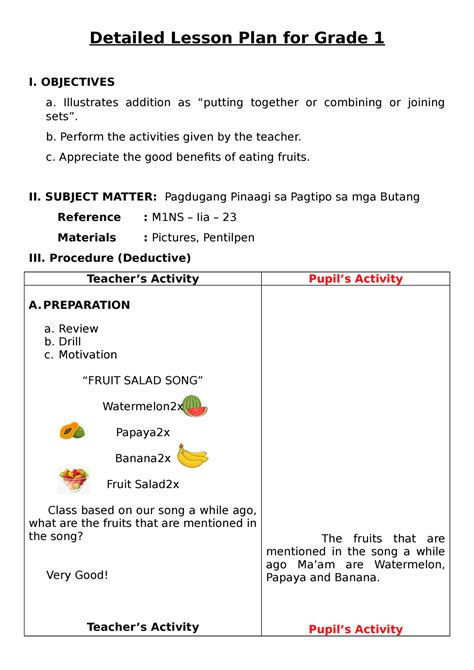 Addition lesson plan grade 1.  Browse 1st Grade Addition and Subtraction Lesson ...
