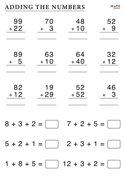 Addition with Regrouping Worksheets Engaging Practice for Math Mastery