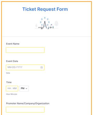 Additional Ticket Request Form