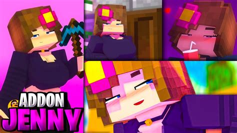 Addon/Mod Jenny For Minecraft PE 1.19 - YouTube