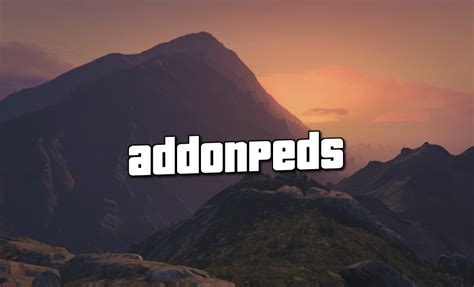 AddonPeds GTA5-.