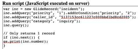 Addquery servicenow.  We would like to show you a description here but...