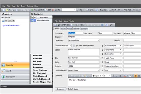 Address Book Software