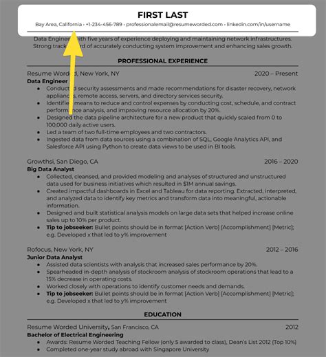 Address on resume. So you’re ready to leave that cringe-worthy high school email address behind and create a professional email address for your resume. Here are some quick tips to help you along. 1. Don’t Include Numbers. Several email addresses include numbers, typically the birth date, birth year, or the favorite number of the creator. 