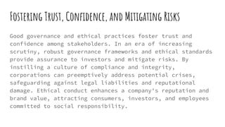 Addressing Scrutiny and Fostering Trust