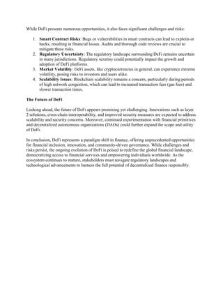 guide for defi