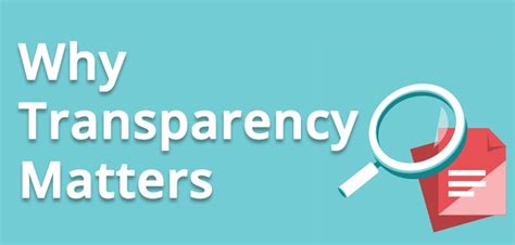 Addressing the FUD: Why Transparency Matters