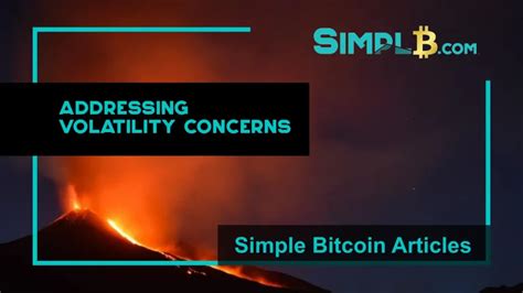 Addressing the Risks and Volatility of Bitcoin