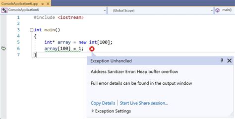 Addresssanitizer For Windows X64 And Debug Build Support C Team Blog
