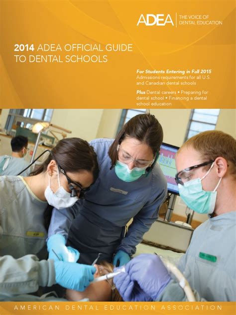Adea official guide to dental schools 2015. - Ford crown victoria riparazione sistema frenante manuale.